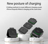 FIELUX 3 in 1 Foldable Wireless Magnetic Charger